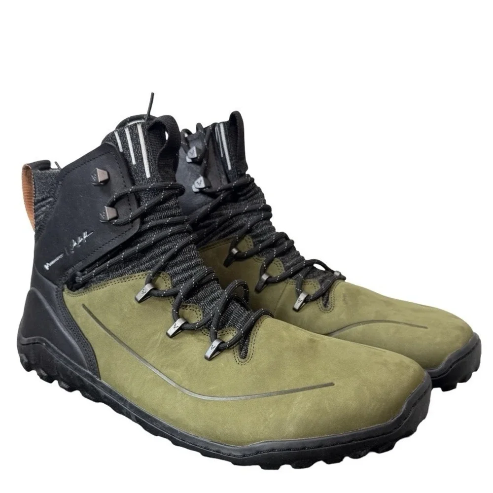 Vivobarefoot JJF Tracker Decon FG2 EU47, US 13 Boots Leather Wool Barefoot